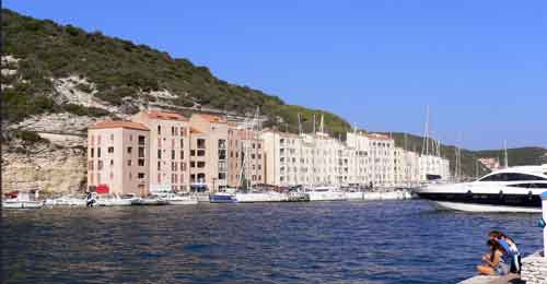 le port de Bonifacio